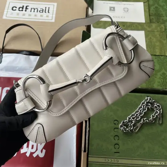 First bag ru CHAIN GUCCI SMALL SHOULDER HORSEBIT BAG 0512